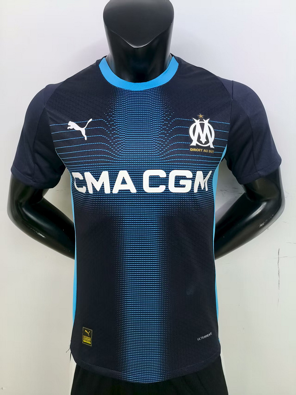 AAA Quality Marseilles 25/26 Away Navy Blue Jersey(Player)